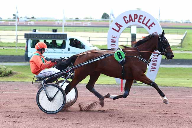 Photo d'arrivée de la course pmu PRIX DU CROISE-LAROCHE à LA CAPELLE le Mercredi 21 septembre 2022