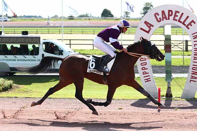 Photo d'arrivée de la course pmu PRIX FRANCOIS CAILLE à LA CAPELLE le Mercredi 21 septembre 2022