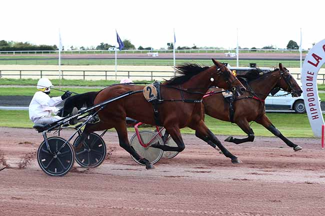 Photo d'arrivée de la course pmu PRIX DU CREDIT AGRICOLE NORD-EST à LA CAPELLE le Mercredi 21 septembre 2022