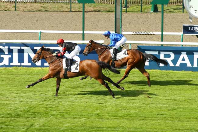 Photo d'arrivée de la course pmu PRIX DE TOUTEVOIE à CHANTILLY le Mercredi 21 septembre 2022
