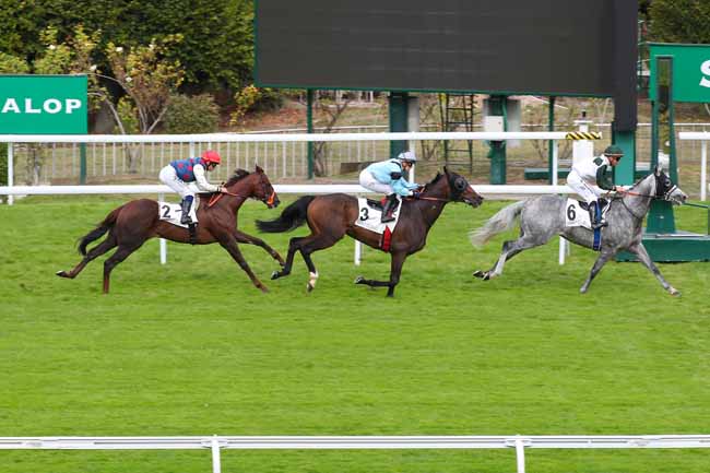 Photo d'arrivée de la course pmu PRIX DE CLAIREFONTAINE à SAINT CLOUD le Vendredi 23 septembre 2022