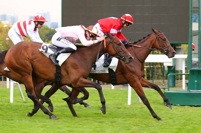 Photo d'arrivée de la course pmu PRIX DE L'ABBAYE DE PORT-ROYAL à SAINT CLOUD le Vendredi 23 septembre 2022