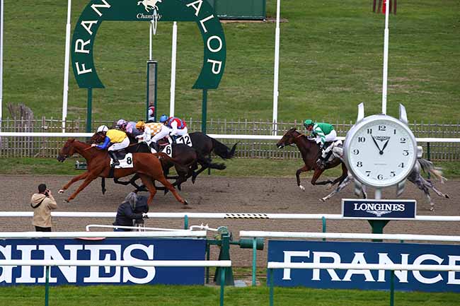 Photo d'arrivée de la course pmu PRIX DE CATENOY à CHANTILLY le Mercredi 5 octobre 2022