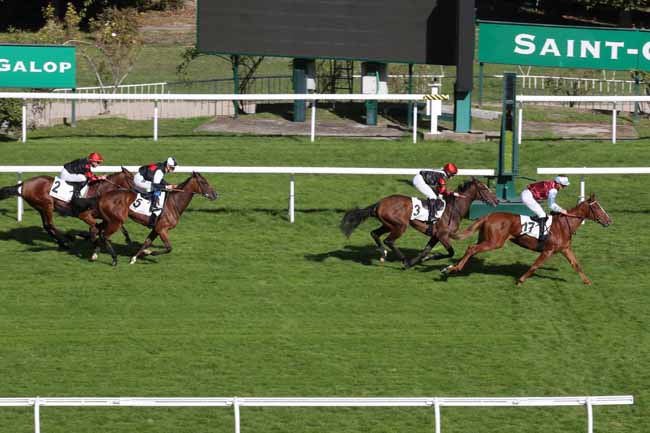 Photo d'arrivée de la course pmu PRIX TENEBREUSE à SAINT CLOUD le Jeudi 6 octobre 2022