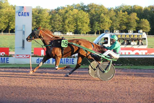 Photo d'arrivée de la course pmu PRIX DE BOISSEY à CAEN le Samedi 8 octobre 2022