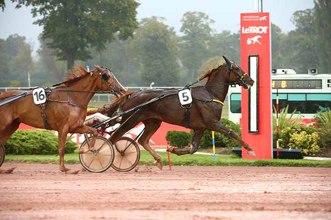 Photo d'arrivée de la course pmu PRIX DE PRADELLES à ENGHIEN le Jeudi 13 octobre 2022
