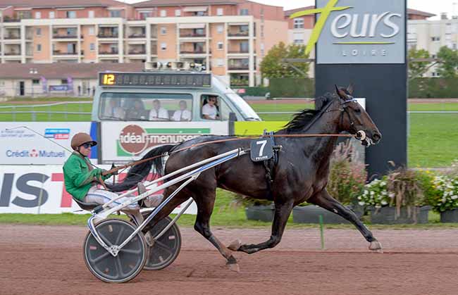 Photo d'arrivée de la course pmu PRIX DE LA COMMUNAUTE DE COMMUNES DE FOREZ-EST à FEURS le Mercredi 19 octobre 2022