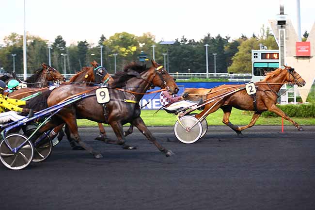 Photo d'arrivée de la course pmu PRIX BELLONA à PARIS-VINCENNES le Vendredi 28 octobre 2022