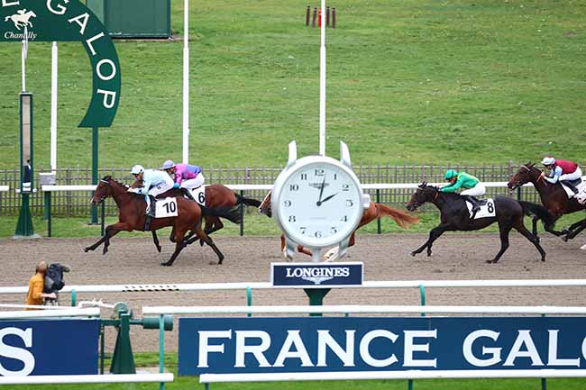 Photo d'arrivée de la course pmu PRIX DU MONT CESAR à CHANTILLY le Dimanche 30 octobre 2022