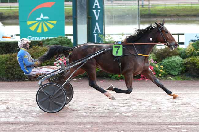 Photo d'arrivée de la course pmu GRAND PRIX DE LA VILLE DE LAVAL à LAVAL le Mardi 1 novembre 2022