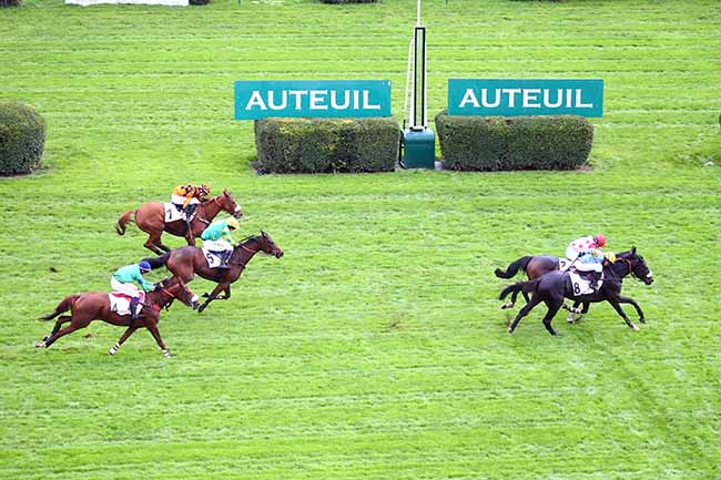 Photo d'arrivée de la course pmu PRIX ELISA à AUTEUIL le Vendredi 4 novembre 2022
