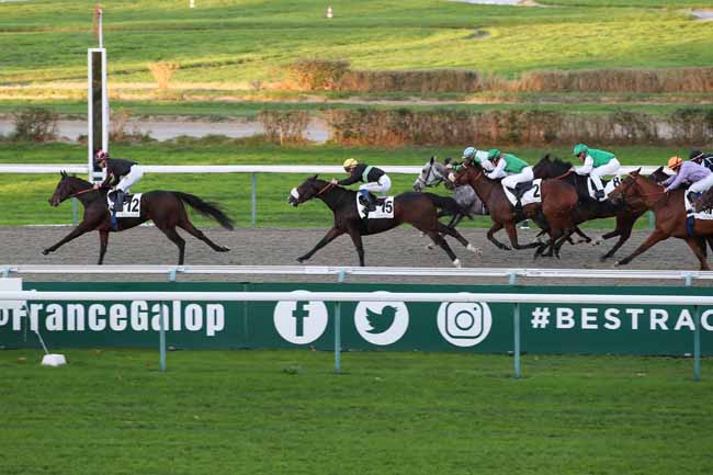 Photo d'arrivée de la course pmu PRIX DU PAYS DE CAUX à DEAUVILLE le Dimanche 6 novembre 2022