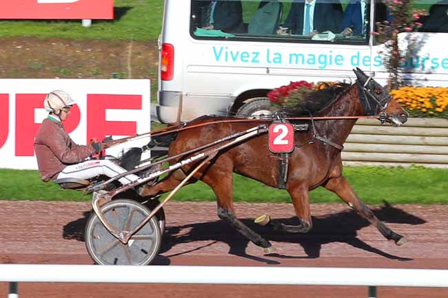 Photo d'arrivée de la course pmu PRIX PMU LE NEWS à NANTES le Mercredi 9 novembre 2022