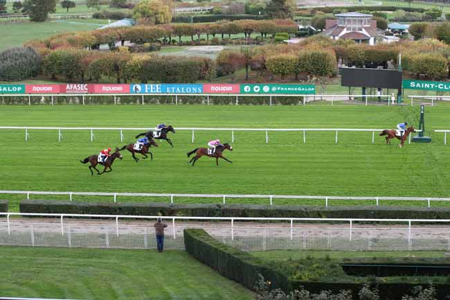 Photo d'arrivée de la course pmu PRIX DENISY à SAINT CLOUD le Mercredi 9 novembre 2022