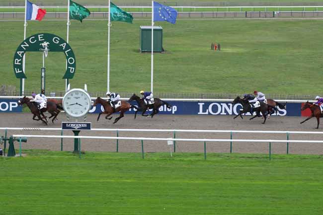 Photo d'arrivée de la course pmu PRIX DU VIVIER MADAME à CHANTILLY le Mercredi 16 novembre 2022