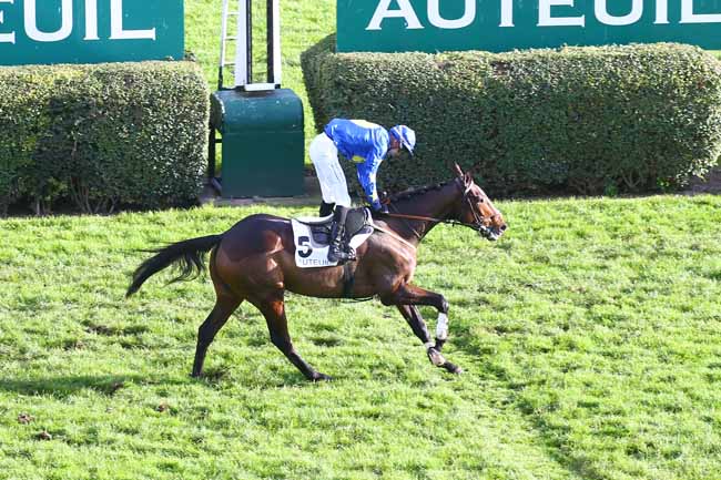 Photo d'arrivée de la course pmu PRIX THUYA à AUTEUIL le Samedi 19 novembre 2022