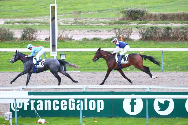 Photo d'arrivée de la course pmu PRIX DU LIEU CALICE à DEAUVILLE le Mardi 22 novembre 2022