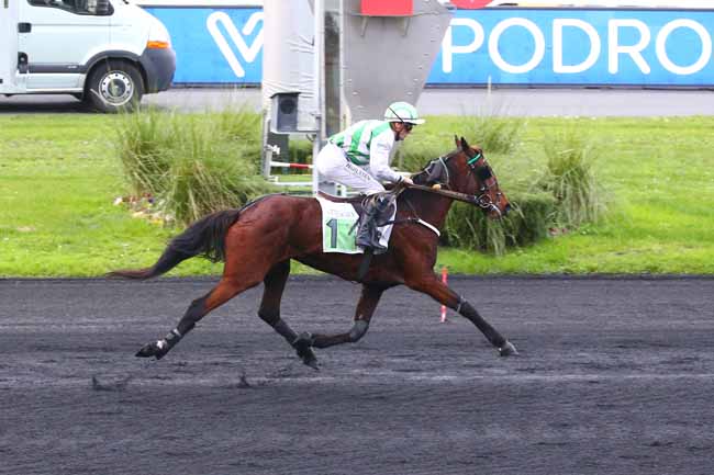 Photo d'arrivée de la course pmu PRIX DE LA CLAYETTE à PARIS-VINCENNES le Jeudi 24 novembre 2022