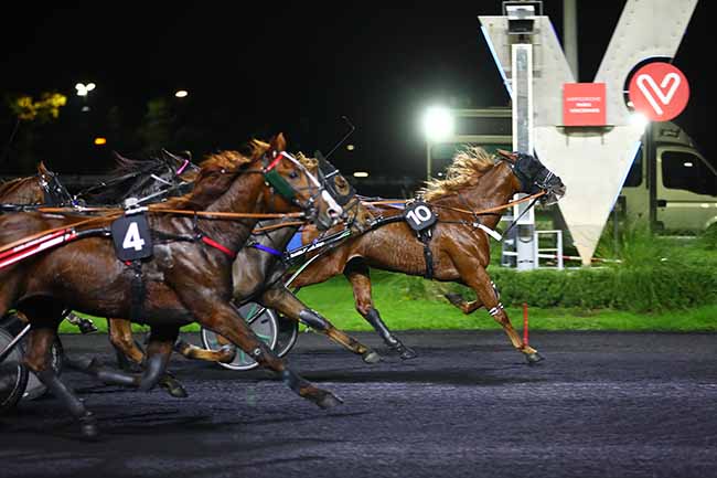 Photo d'arrivée de la course pmu PRIX HERMANTARIA à PARIS-VINCENNES le Vendredi 25 novembre 2022