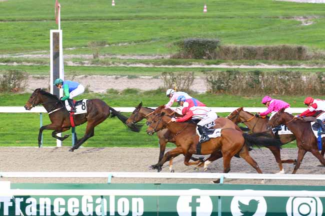 Photo d'arrivée de la course pmu PRIX DE LA HALLE AU BLE à DEAUVILLE le Mardi 29 novembre 2022