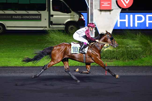 Photo d'arrivée de la course pmu PRIX RAOUL BALLIERE à PARIS-VINCENNES le Samedi 3 décembre 2022
