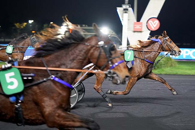 Photo d'arrivée de la course pmu PRIX EUNOMIA à PARIS-VINCENNES le Mardi 6 décembre 2022