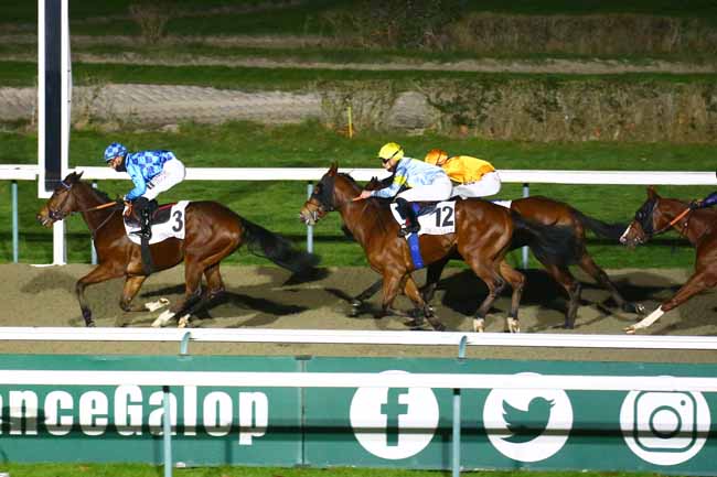 Photo d'arrivée de la course pmu PRIX DU HAUT-GUE à DEAUVILLE le Samedi 10 décembre 2022