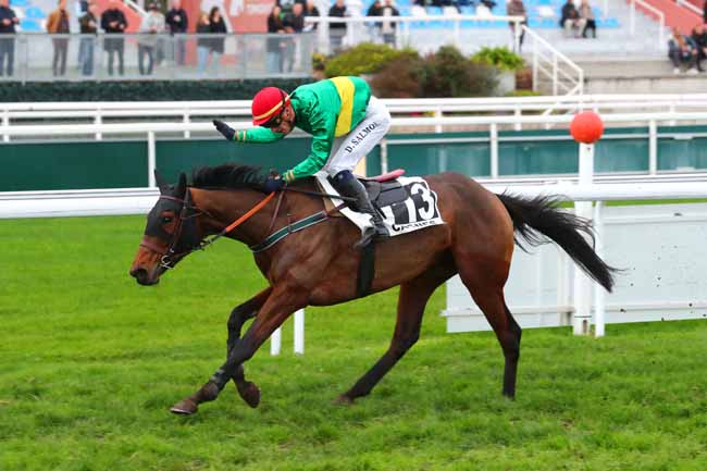 Photo d'arrivée de la course pmu PRIX WUTZELINE à CAGNES-SUR-MER le Lundi 19 décembre 2022