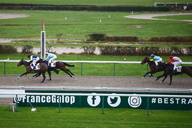 Photo d'arrivée de la course pmu PRIX DE LA FRICHE SAINT-VINCENT à DEAUVILLE le Jeudi 22 décembre 2022