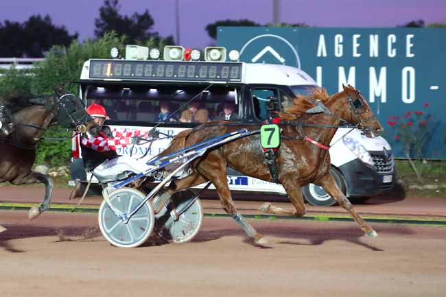 Photo d'arrivée de la course pmu PRIX KAIZER SOZE à CAGNES-SUR-MER le Jeudi 12 janvier 2023