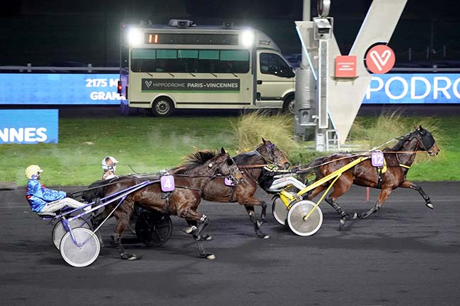 Photo d'arrivée de la course pmu PRIX DE CANTIN à PARIS-VINCENNES le Jeudi 19 janvier 2023