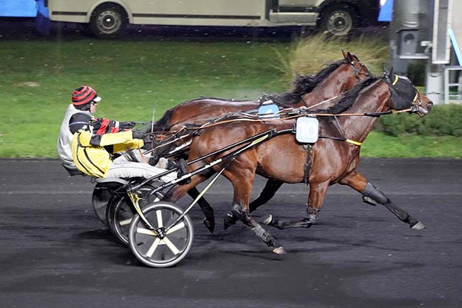 Photo d'arrivée de la course pmu PRIX DE BERNAY à PARIS-VINCENNES le Jeudi 19 janvier 2023