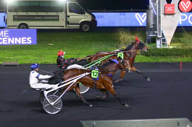 Photo d'arrivée de la course pmu PRIX DE DARNETAL à PARIS-VINCENNES le Samedi 21 janvier 2023