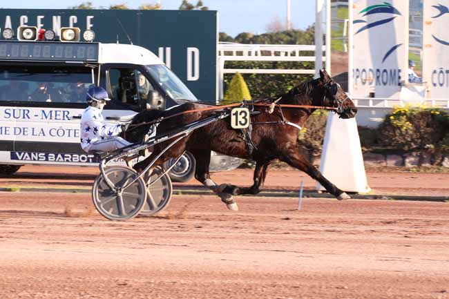 Photo d'arrivée de la course pmu PRIX HENRI ESTABLE à CAGNES-SUR-MER le Mardi 24 janvier 2023