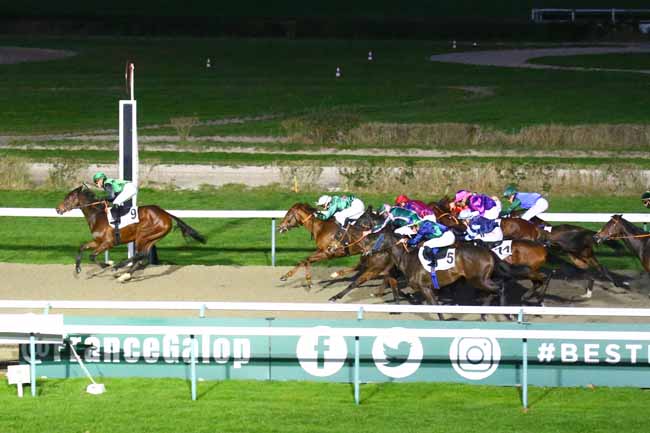 Photo d'arrivée de la course pmu PRIX DES CASCADES DE MORTAIN à DEAUVILLE le Samedi 28 janvier 2023