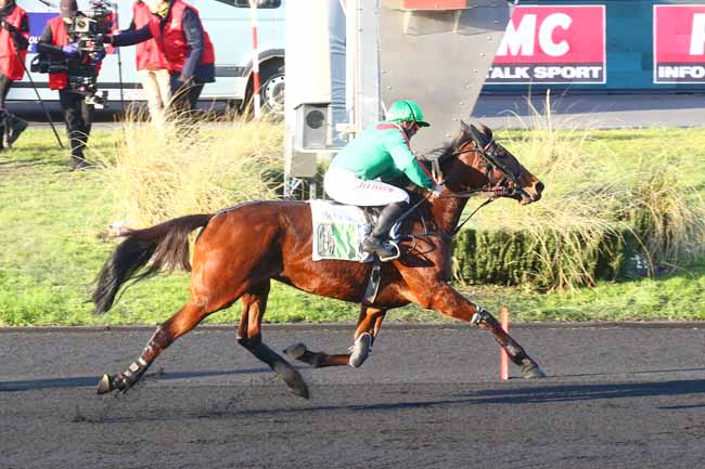 Photo d'arrivée de la course pmu PRIX RMC (PRIX CAMILLE BLAISOT) à PARIS-VINCENNES le Dimanche 29 janvier 2023