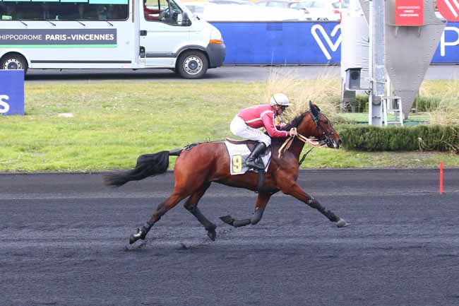Photo d'arrivée de la course pmu PRIX EDOUARD MARCILLAC à PARIS-VINCENNES le Jeudi 16 février 2023