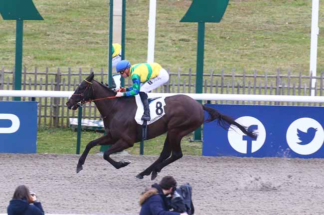 Photo d'arrivée de la course pmu PRIX DE LA DEMOISELLE DE RHUIS à CHANTILLY le Vendredi 17 février 2023