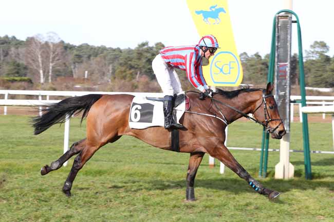 Photo d'arrivée de la course pmu PRIX ANNELISE REINBOLD à FONTAINEBLEAU le Mardi 21 février 2023