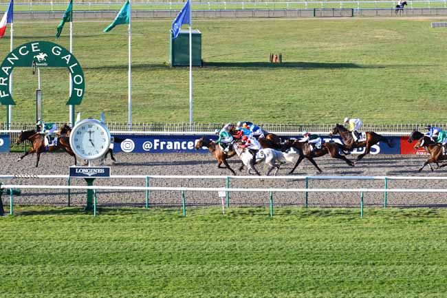 Photo d'arrivée de la course pmu PRIX DE BELLOY-EN-FRANCE à CHANTILLY le Vendredi 24 février 2023