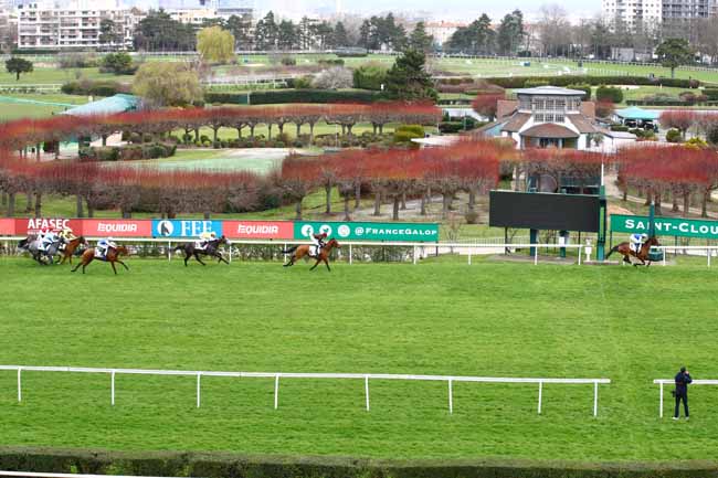 Photo d'arrivée de la course pmu PRIX ROSE DE MAI à SAINT CLOUD le Jeudi 9 mars 2023