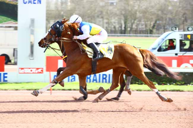 Photo d'arrivée de la course pmu PRIX DE PUCHAY à CAEN le Jeudi 16 mars 2023
