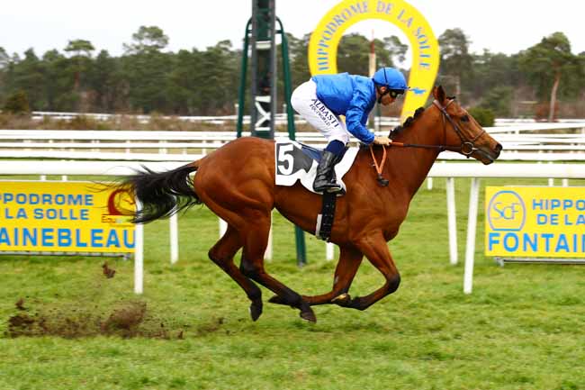 Photo d'arrivée de la course pmu PRIX DES TROIS MASSIFS à FONTAINEBLEAU le Vendredi 17 mars 2023