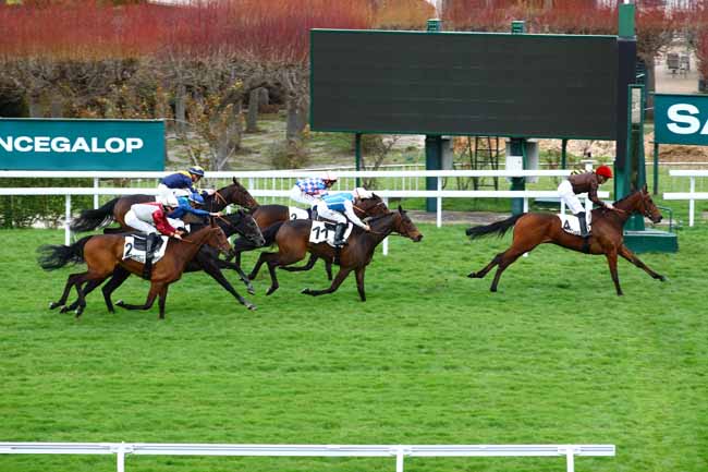 Photo d'arrivée de la course pmu PRIX MONADE à SAINT CLOUD le Jeudi 23 mars 2023