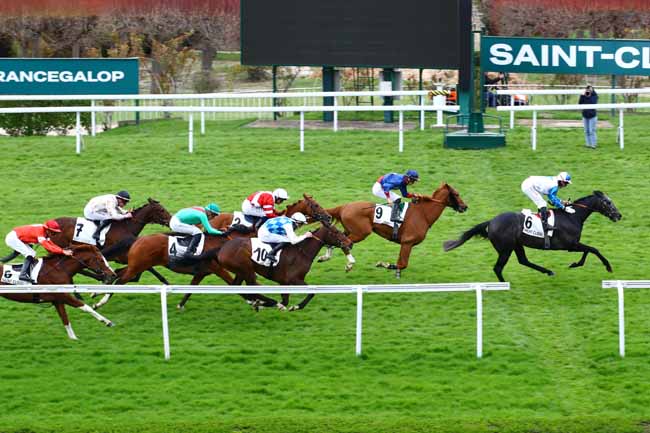 Photo d'arrivée de la course pmu PRIX DE PROVENCE à SAINT CLOUD le Mardi 28 mars 2023