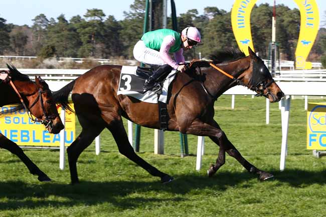 Photo d'arrivée de la course pmu PRIX DES PETITES FONTAINES à FONTAINEBLEAU le Mardi 4 avril 2023