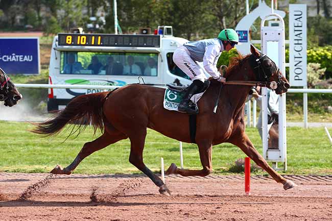 Photo d'arrivée de la course pmu PRIX LE JOCKEY DAMGAN à PONTCHATEAU le Mercredi 19 avril 2023