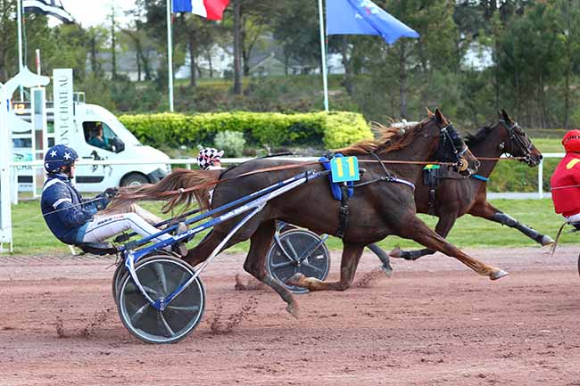 Photo d'arrivée de la course pmu PRIX DOMINIQUE DAVID à PONTCHATEAU le Mercredi 19 avril 2023
