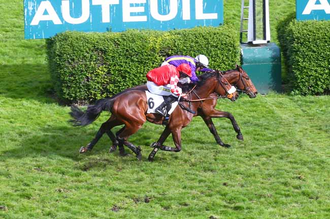 Photo d'arrivée de la course pmu PRIX RENE COUETIL à AUTEUIL le Dimanche 23 avril 2023