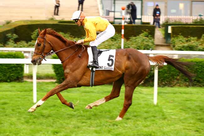 Photo d'arrivée de la course pmu PRIX DE JUVISY à SAINT CLOUD le Mercredi 26 avril 2023